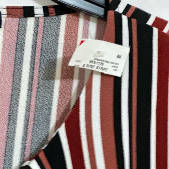 Striped Multicolor Women's Top - Picture 2 of 3